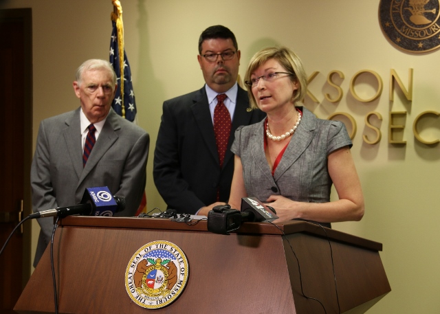 Press Conference by Jean Peters Baker